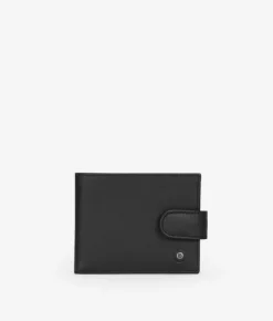 Homme Bosanova Portefeuilles | Américain en cuir noir