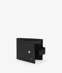 Homme Bosanova Portefeuilles | Américain en cuir noir