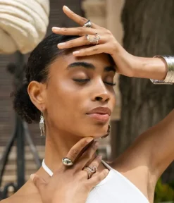 Bosanova Bagues | Bague minimaliste en métal argenté