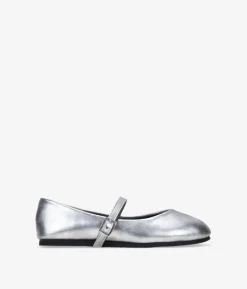 Bosanova Ballerines Et Mary Janes | Ballerines argentées avec boucle