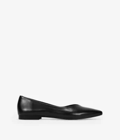 Bosanova Chaussures En Cuir | Ballerines Et Mary Janes | Ballerines plates en cuir noir