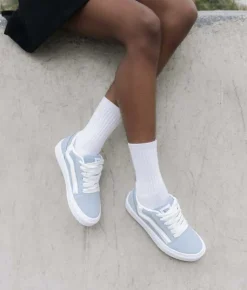 Bosanova Baskets Toile | Baskets à lacets bleu clair