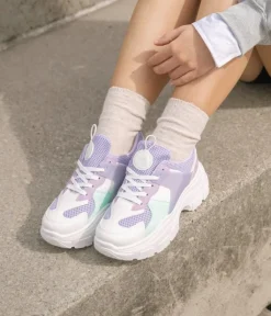 Bosanova Baskets À Plateforme | Baskets à plateforme lilas