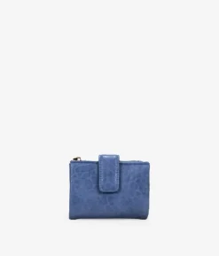 Femme Bosanova Portefeuilles | Billetero pequeño azul texturizado