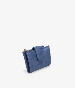 Femme Bosanova Portefeuilles | Billetero pequeño azul texturizado