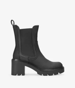 Bosanova Bottines Chelsea | Bottes À Talons | Black ankle boots with elastics