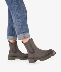 Bosanova Bottes Semelles Track | Bottines Chelsea | Bottes en caoutchouc vertes