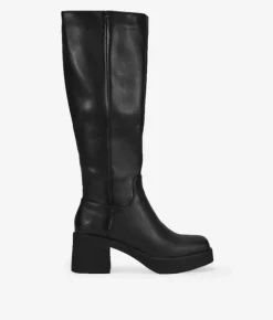 Bosanova Bottes À Talons | Bottes Hautes | Bottes hautes noires avec zip