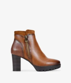 Bosanova Bottes À Talons | Bottines à talons marron