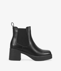 Bosanova Bottines Chelsea | Bottes À Talons | Bottines chelsea noires à talon