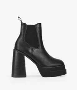 Bosanova Bottines Chelsea | Bottes À Talons | Bottines noires à talons hauts