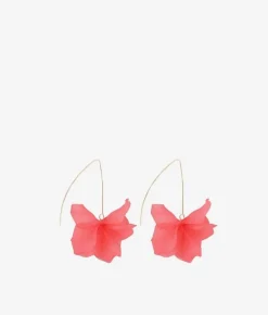 Bosanova Boucles D'oreilles | Boucles D'oreilles Fleur Rigide Rose