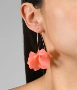 Bosanova Boucles D'oreilles | Boucles D'oreilles Fleur Rigide Rose
