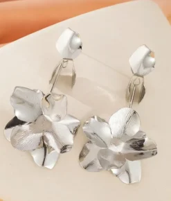 Bosanova Boucles D'oreilles | Boucles d'oreilles fleurs en argent