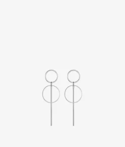 Bosanova Boucles D'oreilles | Boucles d'oreilles géométriques en argent