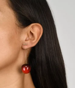 Bosanova Boucles D'oreilles | Boucles d'oreilles pendantes cerises
