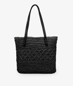Bosanova Bolsos De Playa | Sacs Shopper | Cabas en raphia noir