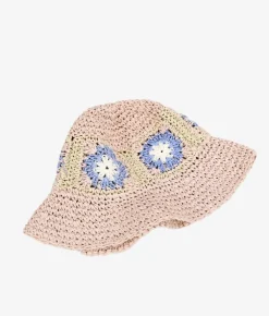 Femme Bosanova Casquettes Et Chapeaux | Chapeau en raphia rose tendre