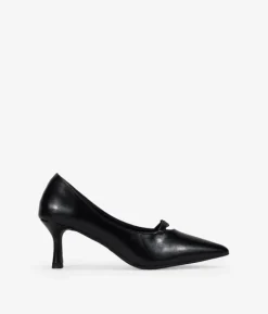 Bosanova Chaussures De Fête | Chaussures Et Mocassins | Chaussures à talons noires avec boucle