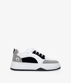 Bosanova Baskets À Plateforme | Chaussures de skate à plateforme blanches