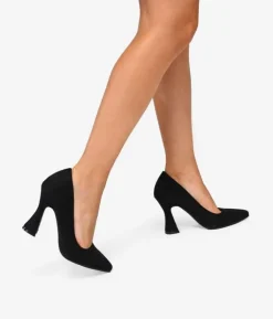 Bosanova Chaussures De Fête | Chaussures noires à talon évasé