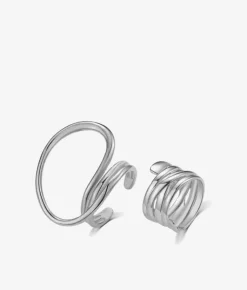 Bosanova Bagues | Ensemble de deux bagues en argent
