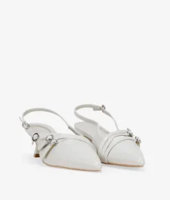 Bosanova Chaussures De Fête | Chaussures Et Mocassins | Escarpins à bride arrière beiges