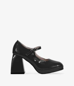 Bosanova Chaussures De Fête | Ballerines Et Mary Janes | Escarpins noirs à talons carrés