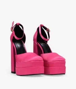 Bosanova Chaussures De Fête | Plateformes | Escarpins roses à talon XXL