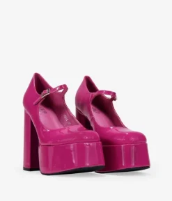 Bosanova Ballerines Et Mary Janes | Chaussures De Fête | Escarpins XXL roses à talons