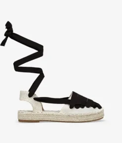 Bosanova Espadrilles | Espadrilles beiges à brides nouées