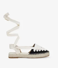 Bosanova Espadrilles | Espadrilles noires à brides nouées