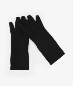Femme Bosanova Gants | Gants en daim noir