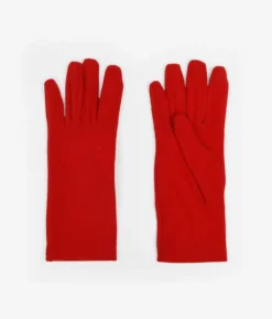 Femme Bosanova Gants | Gants en daim rouge