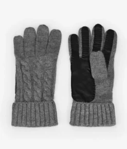 Femme Bosanova Gants | Gants en laine grise