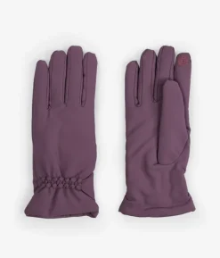 Femme Bosanova Gants | Gants lilas avec poil intérieur