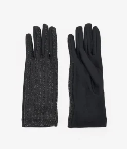 Femme Bosanova Gants | Gants noirs avec diamants