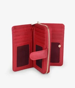 Femme Bosanova Portefeuilles | Grand portefeuille avec imprimé animal rouge