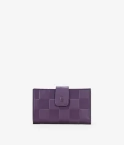 Femme Bosanova Portefeuilles | Grand portefeuille violet à rabat