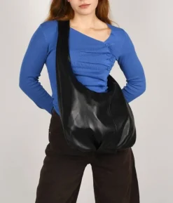 Bosanova Sacs À Bandoulière | Sacs Porté Épaule | Grand sac bandoulière souple noir