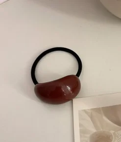 Femme Bosanova Accessoires Pour Cheveux | Élastique à cheveux bordeaux