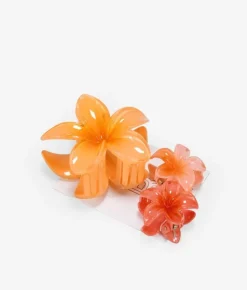 Femme Bosanova Accessoires Pour Cheveux | Lot de pinces à cheveux à fleurs jaunes