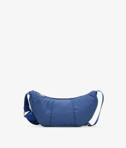 Bosanova Sacs À Bandoulière | Petits Sacs | Mini sac bleu arrondi avec fermeture éclair