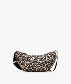 Bosanova Sacs À Bandoulière | Petits Sacs | Mini sac léopard arrondi avec fermeture éclair