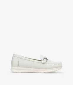 Bosanova Chaussures Et Mocassins | Mocassins beiges avec détails métalliques assortis