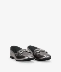 Bosanova Chaussures Et Mocassins | Mocassins plats en plomb à boucle
