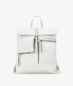Bosanova Sacs À Dos | Mochila antirrobo beige con bolsillos