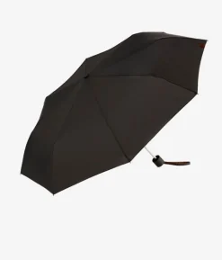 Bosanova Parapluies | Parapluie manuel noir et marron avec housse