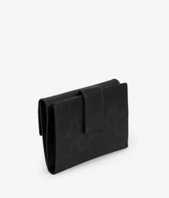 Femme Bosanova Portefeuilles | Petit portefeuille en cuir noir