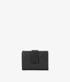 Femme Bosanova Portefeuilles | Petit portefeuille en cuir noir